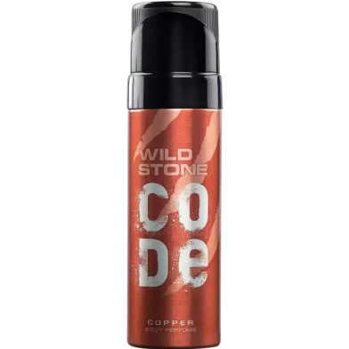 Wild Stone - Code Copper No Gas Body Perfume For Men, Long Lasting Intense Fragrance - 120ml - Rokomari product